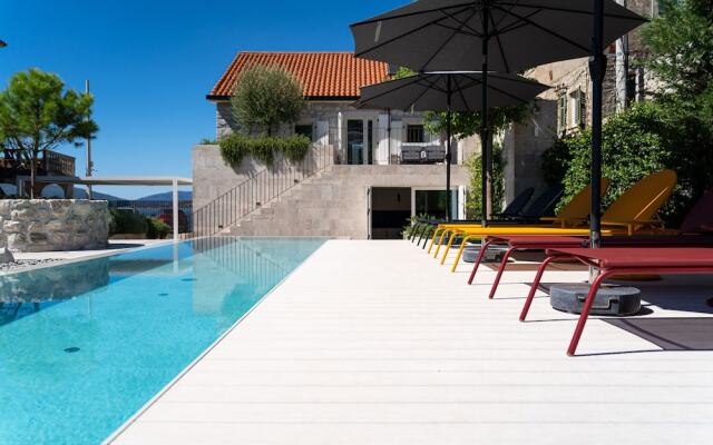 "villa Lastva is a Five Star Seafront Luxury Villa With Privite Pool"