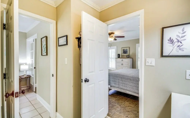 Walk to Beach: Waveland Retreat w/ Yard!