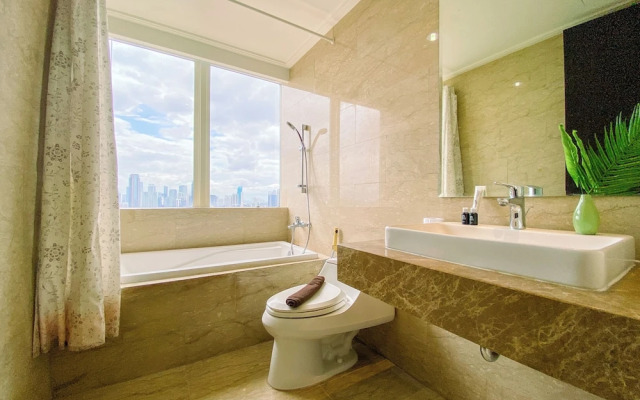 Spacious 3Br With Private Lift At Menteng Park Apartment
