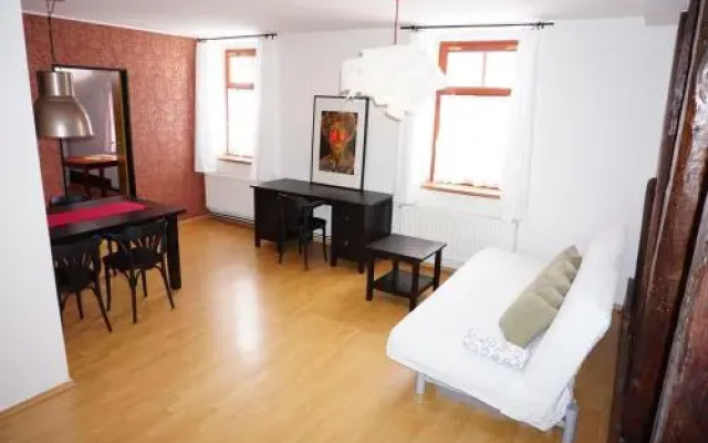 Apartmá v Rodném domě Vincenze Priessnitze v centru lázní