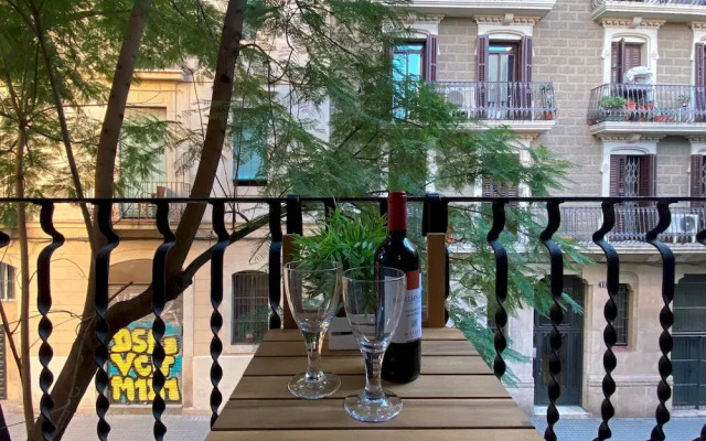 Cosy Urban Oasis 1BD in Poble Sec By Myrentalhost