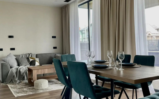 House with panoramic windows