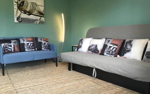 Nyons Centre, plage, vue, appart 6 pers, jardin