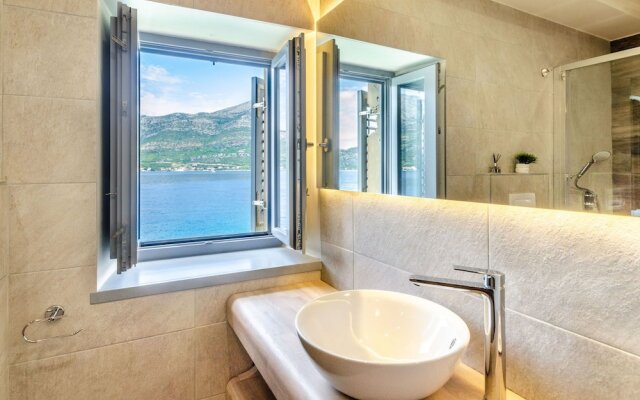 Beachfront Villa Gabriela with Pool