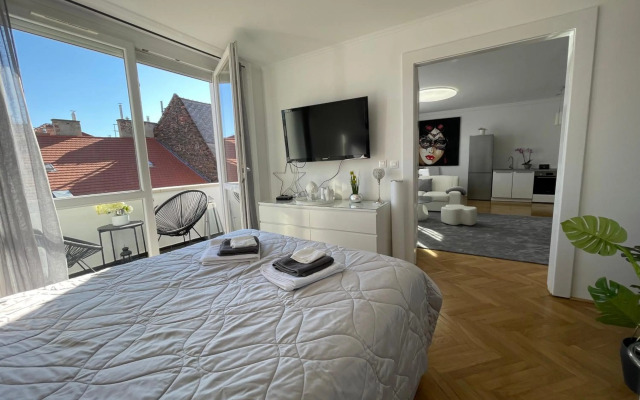 Panoramic Apt. near Chain Bridge