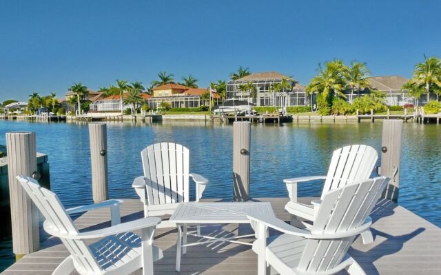 Waterfront Home on key lot With Pool, spa and Views