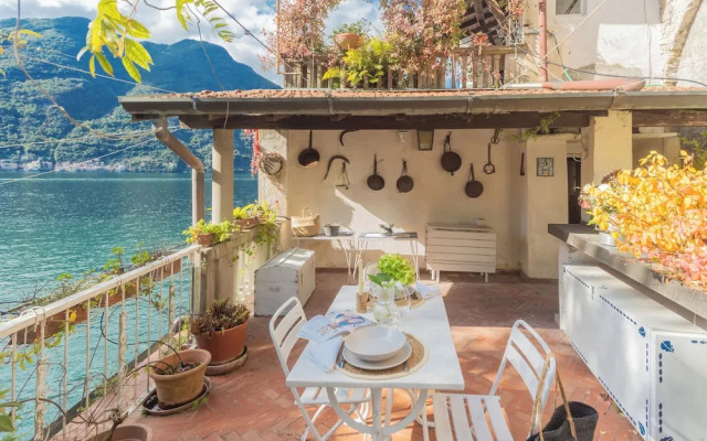 Terrace on Orrido di Nesso Waterfall by Rent all Como