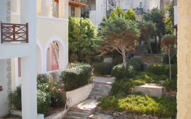 Apartment with 3 bedrooms in Dionysos Crete with wonderful sea view shared pool furnished garden 8 km from the beach
