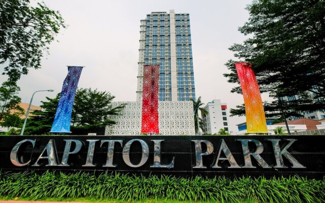 Nice And Comfy Studio Apartment Capitol Park Residence