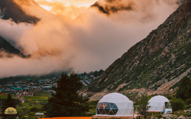 Panaash Eco World A Luxury Glamping Dome Resort in Chitkul