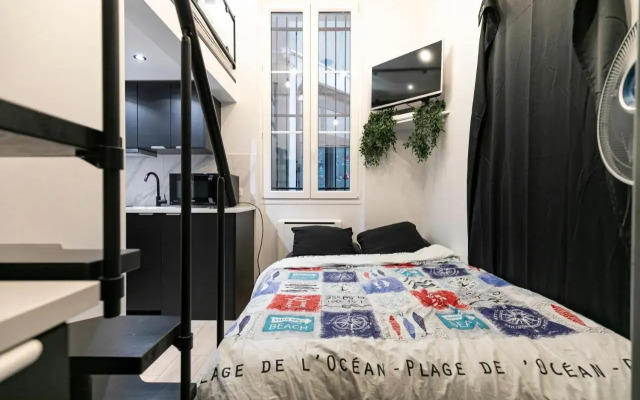 Le studio de belleville 2 à 4 personnes