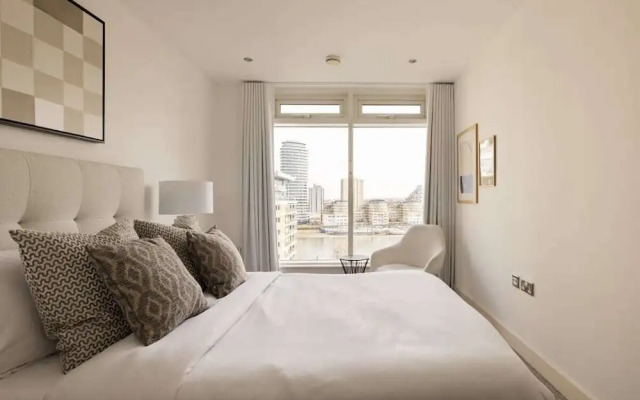 The Riverside Residence - 3bdr Flat With Balcony