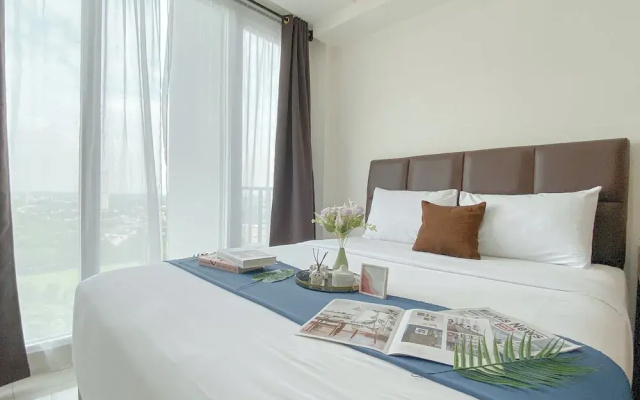 Spacious And Modern Studio Apartment Tree Park City Bsd