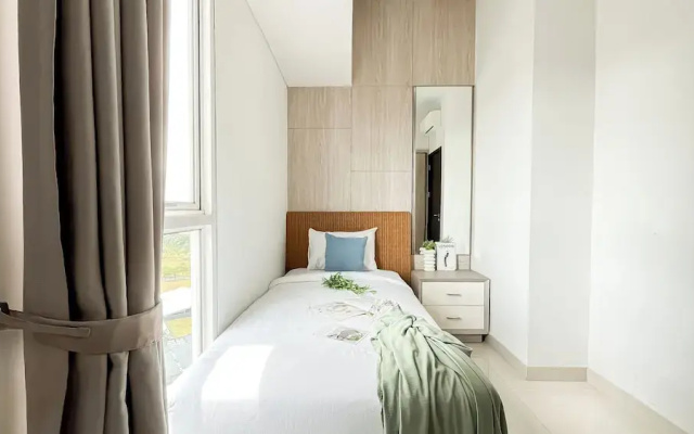 Brown Accent 2Br At Apartment Casa De Parco
