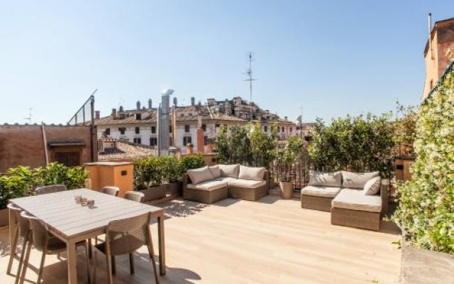 Spanish Steps Design Penthouse With Terrace