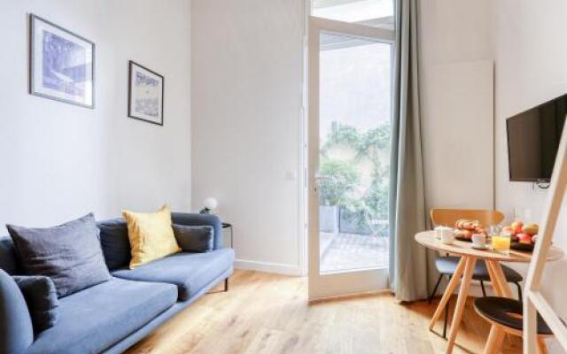 Cute and Bright Studio in a Courtyard-Montmartre(5)