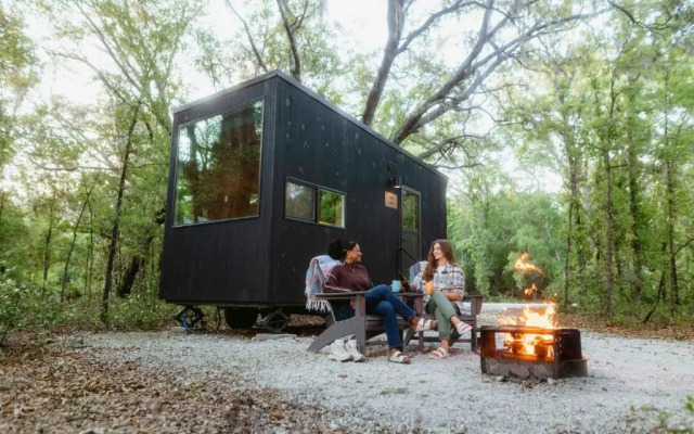 Postcard Cabins Starved Rock