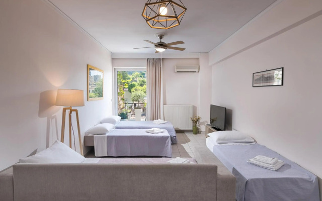 City apartment with private parking