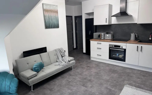 Cosy City Apartment in Manchester - man utd