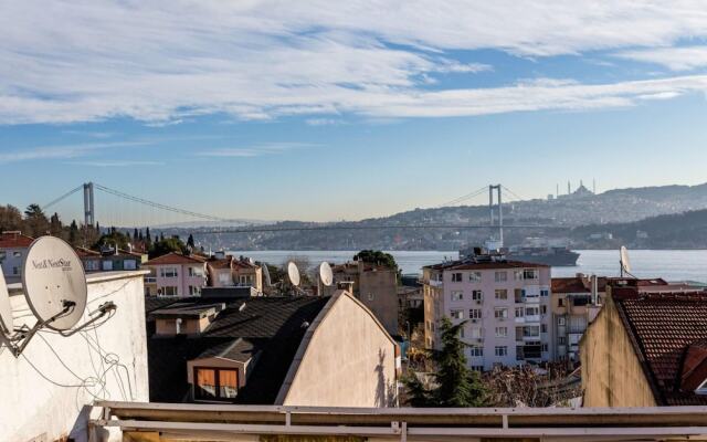 Stylish Apartment With Panaromic View in Besiktas