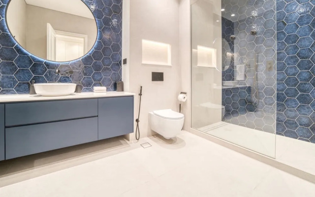 Modern 3BR Palm Penthouse w Private Plunge Pool