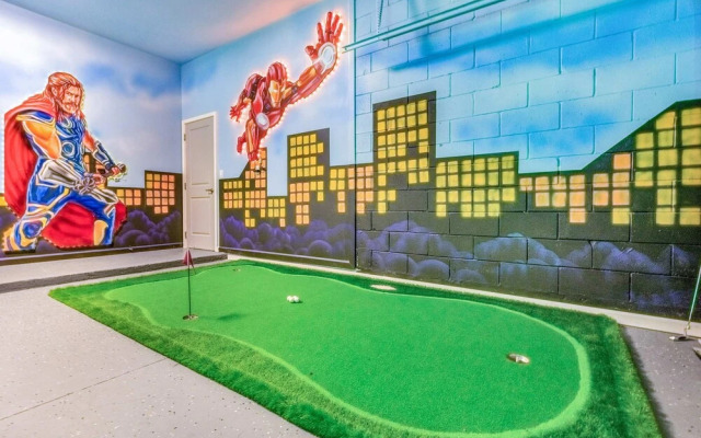 Upstay - 30ppl Home w Theme Rooms-games-pool-spa