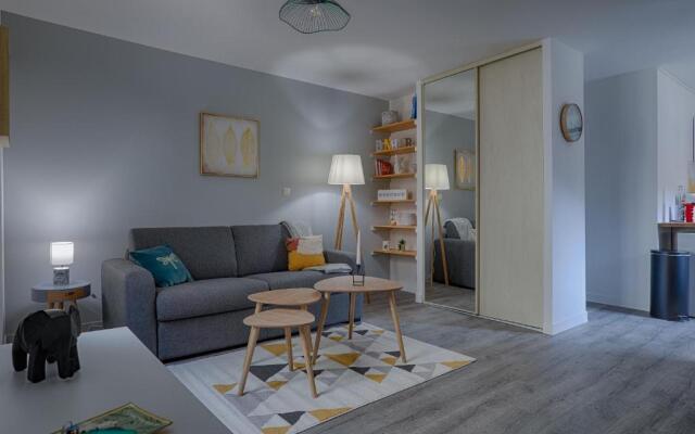 La chopine - grand studio, centre historique, hôtel de ville