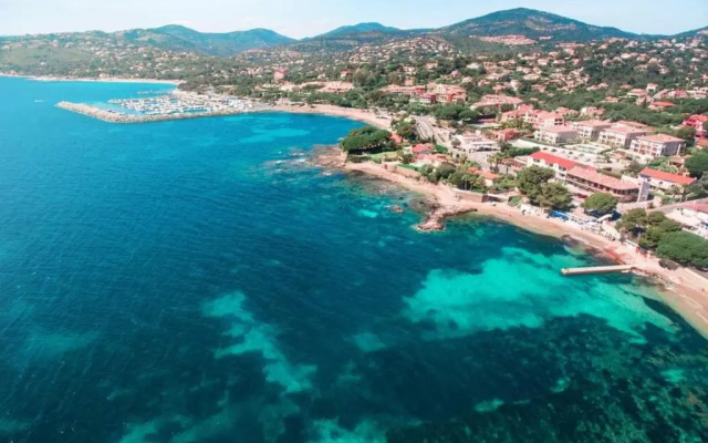les issambres, appt 4 personnes, vue mer golf st tropez