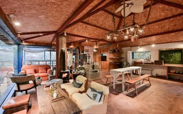 comphor and stream camping