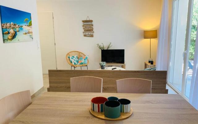 Villa T3 A Leccia maquis piscine