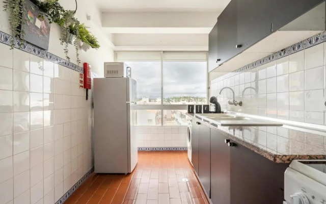 Apartment with balcony, airco & 3 min. from beach