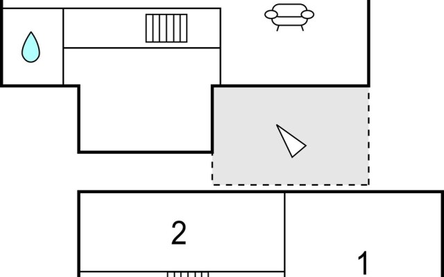 Awesome Home in Falkenstein With 2 Bedrooms