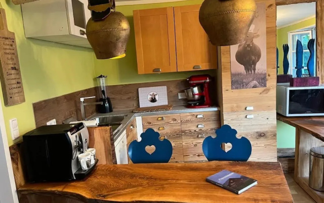 Glückliche Kuh-Villa