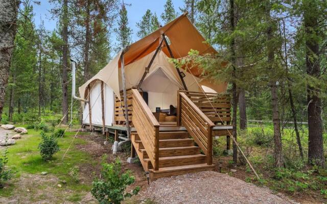 Glacier Under Canvas