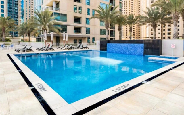 2B Apt With Waterfront View JBR