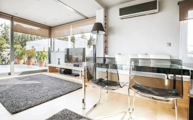 Amazing view loft in Thissio with big balcony