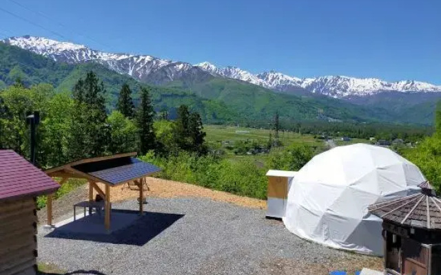 Glamping+Sauna Hakuba morino wasabi nouen