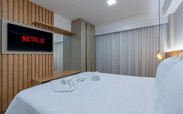 Apartamento Vita Exclusive a 500 metros da Rua Coberta