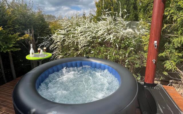 Snug holiday home in Harzgerode with outdoor whirlpool