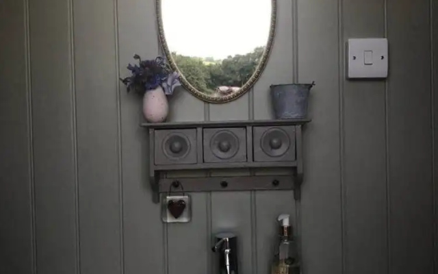 1 Bed Shepherds Hut - Sleeps 2 -wood Fired Hot Tub