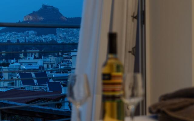 Magnificent 76m² homm Penthouse 6th, Acropolis View