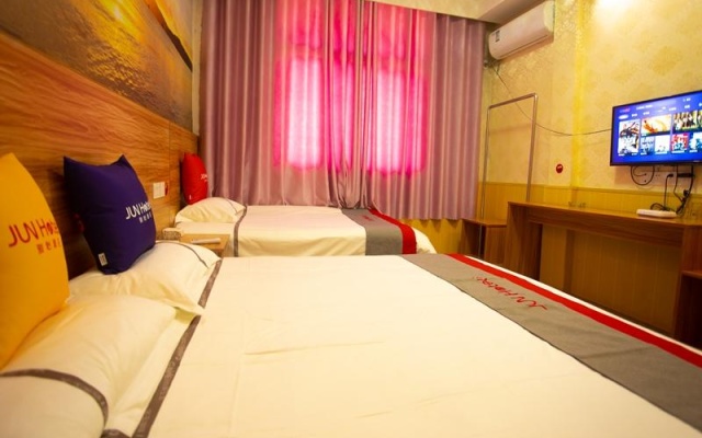 Jun Hotel Jiangsu Lianyuangang Haizhou District Jianghua Bei Road Lianyungang Technical College – Guest Rooms – Lianyungang