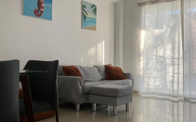 Apartamento familiar amoblado