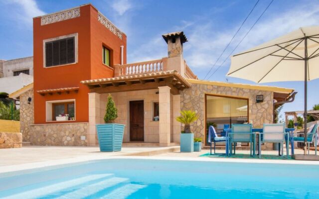 Villa With 3 Bedrooms in Llucmajor, With Wonderful sea View, Private P