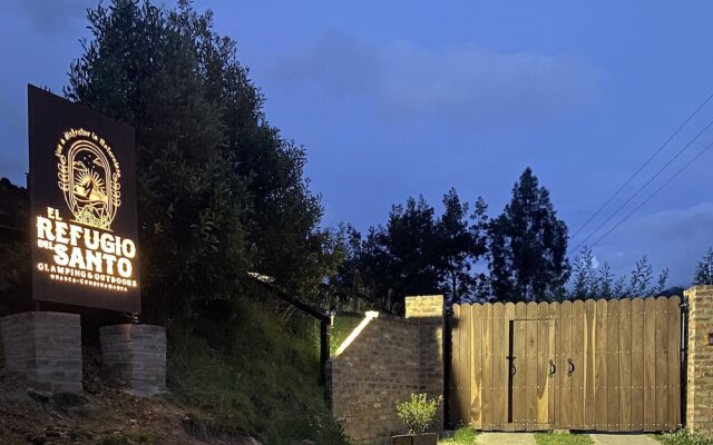 Cabañas el refugio del santo