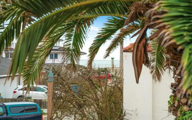 Coast PalmTree Yard 2BR Block from Beach