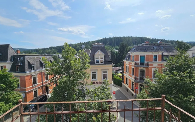 Pension Weiße Rose I Frühstück Parkplatz