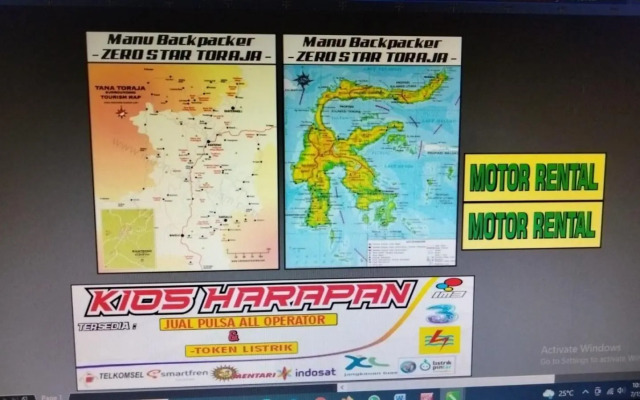 Manubackpacker'Zero Star'Toraja