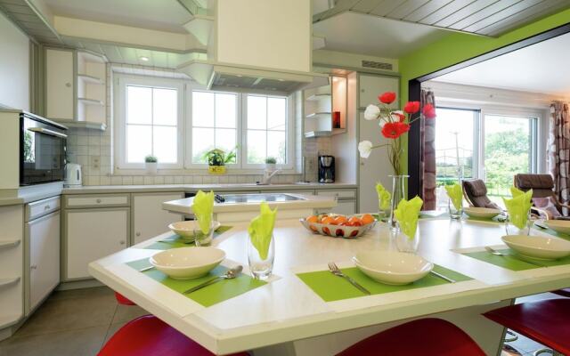 Holiday Home in Waimes With Bar, Playroom, Garden, Terrace, BBQ
