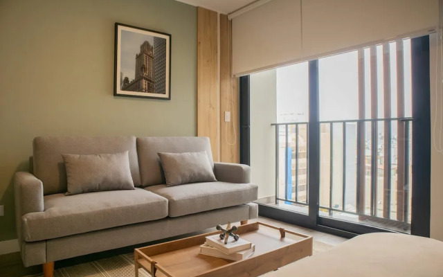 w Radiant 1BR w Private Balcony in Miraflores